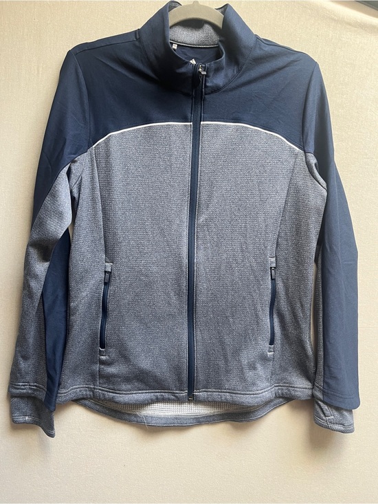 adidas Other - Adidas Golf Men's Medium Navy & Heather Gray Full-Zip Active Jacket